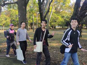 公園散策のイベント